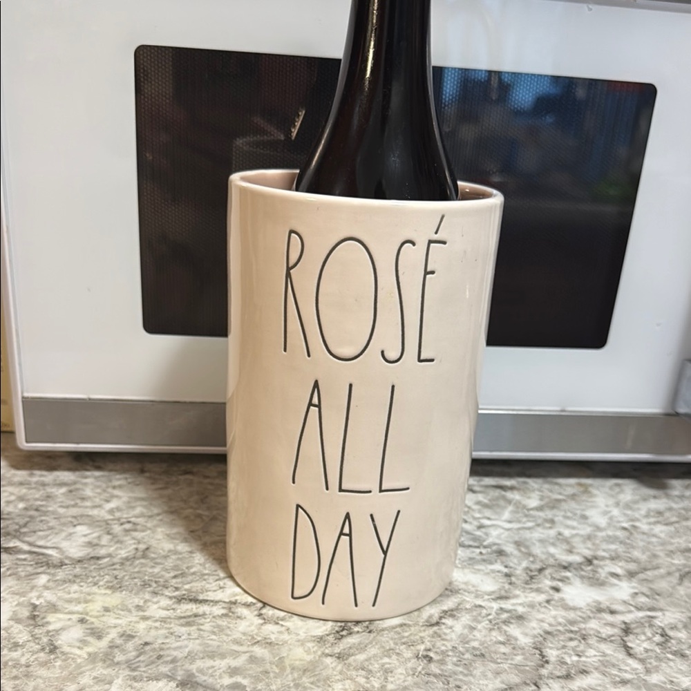 Rae Dunn Rosé All Day Wine holder